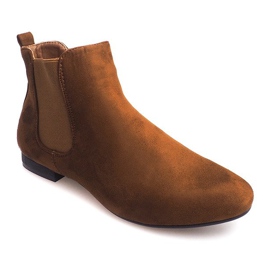 Classic Chelsea Boots H531 Camel brown 1