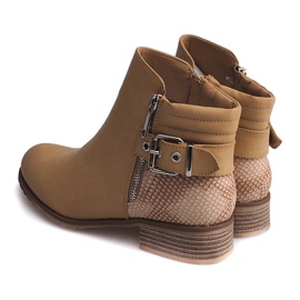 M52 Beige boots 1