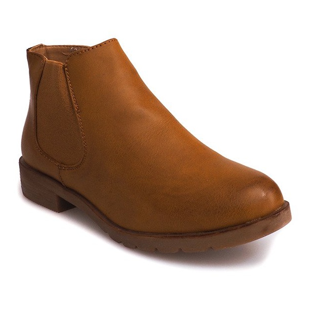 Boots Jodhpur boots With Elastic 62011 Camel brown 1
