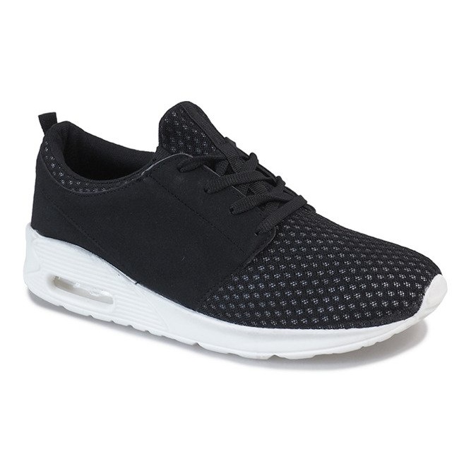 Black men's sports shoes M633-2 1 Black men's sports shoes M633-2 1