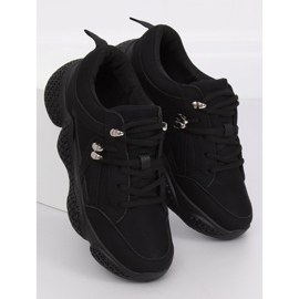 Black G-222 Black sports shoes 2