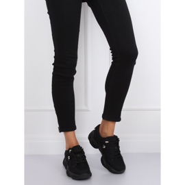 Black G-222 Black sports shoes 1