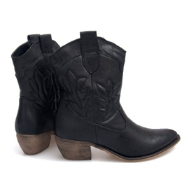 Cowboy Boots 10601 Black 1
