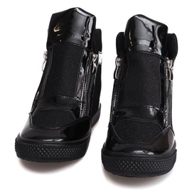 Wedge Sneakers TL020-1 Black 1