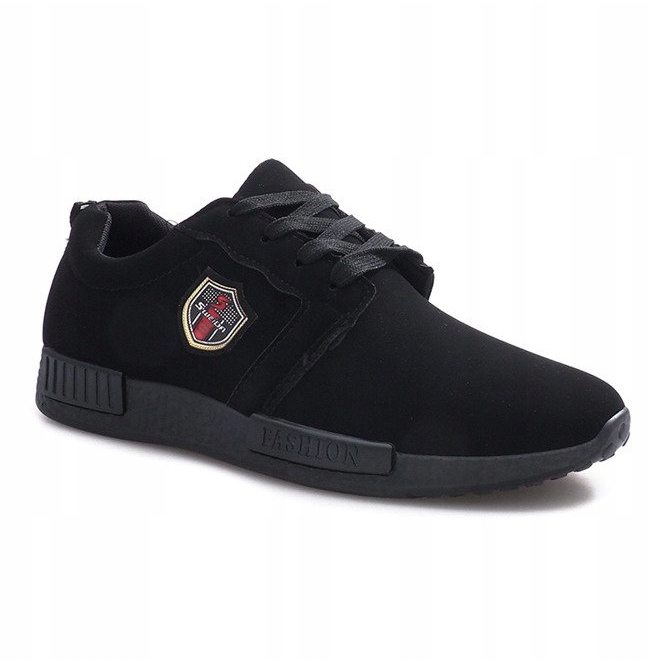 Black sports shoes from Adamo 1