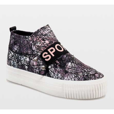 Black sneakers 623 multicolored 1
