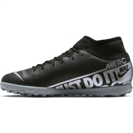 Nike Mercurial Superfly 7 Club Tf M AT7980-001 football shoes black black 2