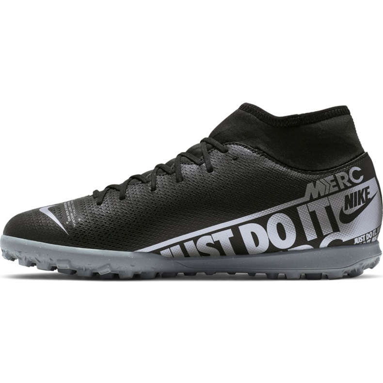 Nike Mercurial Superfly 7 Club Tf M AT7980-001 football shoes black black 2