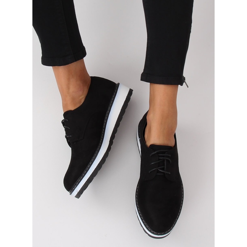 Black women's loafers C-7225 Black 2 Black women's loafers C-7225 Black 2