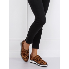 Women's loafers leopard C-7225 Leopard Print brown 2