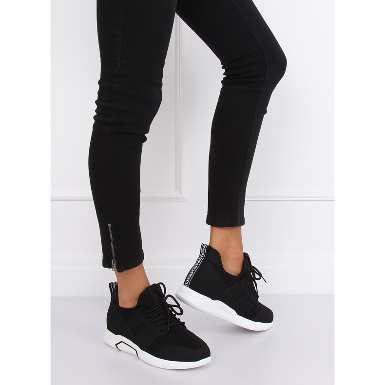 Black sports shoes X-9762 Black 1 Black sports shoes X-9762 Black 1