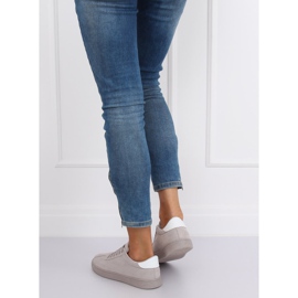 Gray Women's gray sneakers LX-9857 Gray grey 1