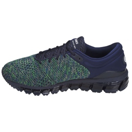 Running shoes Asics Gel-Quantum 360 Knit 2 M T840N-5884 navy blue 1