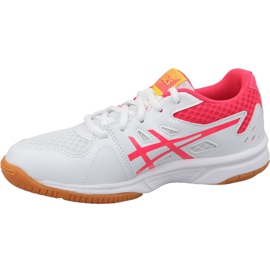 Asics Upcourt 3 Gs Jr 1074A005-104 volleyball shoes multicolored white 1