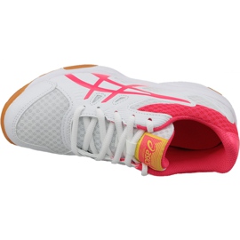 Asics Upcourt 3 Gs Jr 1074A005-104 volleyball shoes multicolored white 2