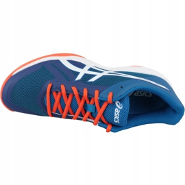 Asics Gel-Tactic M B702N-401 volleyball shoes navy blue blue 2