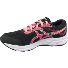 Running shoes Asics Gel-Excite 6 Gs Jr 1014A079-002 black pink 1