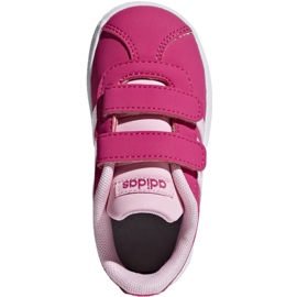 Adidas Vl Court 2.0 Cmf Jr F36406 shoes pink 1