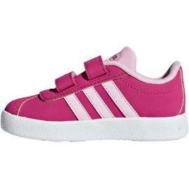Adidas Vl Court 2.0 Cmf Jr F36406 shoes pink 2