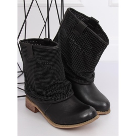 Military black boots 91E-18 Black 1
