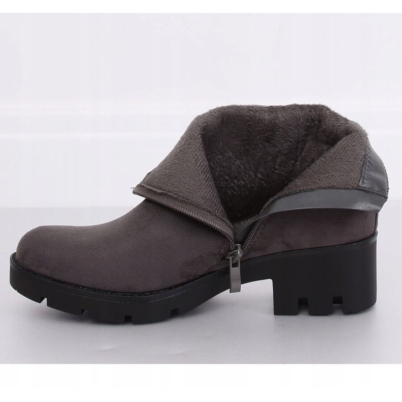 Gray Jodhpur boots NC832 Gray grey 1