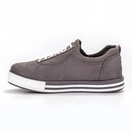 SHELOVET Love Suede Sport Shoes grey 1