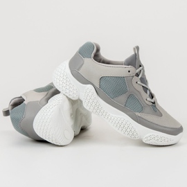 SHELOVET Fashionable Gray Sneakers grey 1 SHELOVET Fashionable Gray Sneakers grey 1