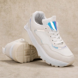 SHELOVET Women's sports shoes white 1 SHELOVET Women's sports shoes white 1