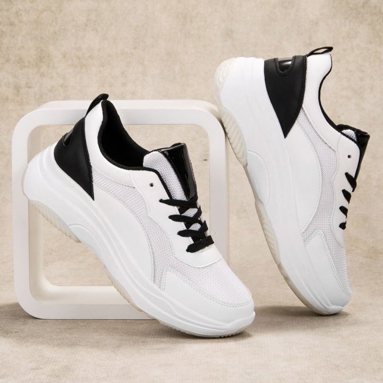 SHELOVET White Sport Shoes 1