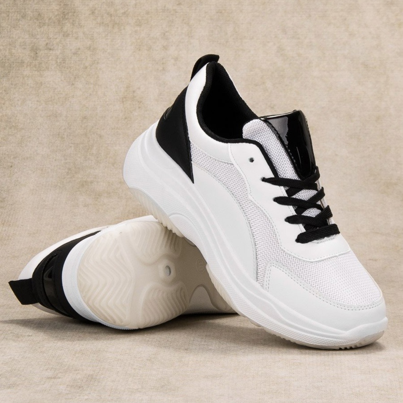 SHELOVET White Sport Shoes 2