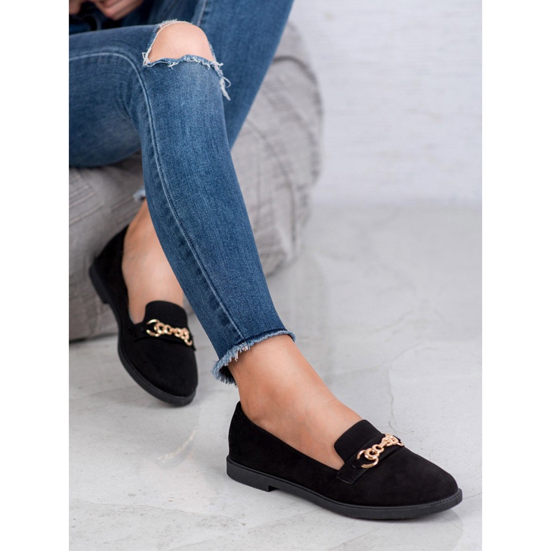 SHELOVET Suede Lords black 1