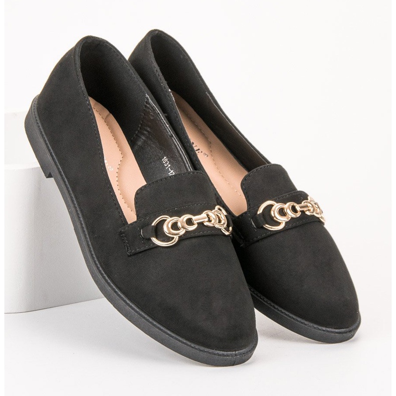 SHELOVET Suede Lords black 2