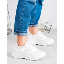 SHELOVET Fashionable Sneakers white 1 SHELOVET Fashionable Sneakers white 1