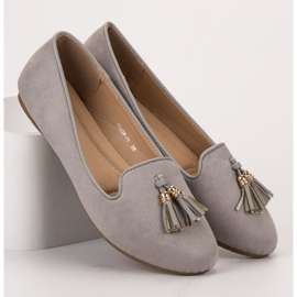 Queentina Lords with fringes grey 2