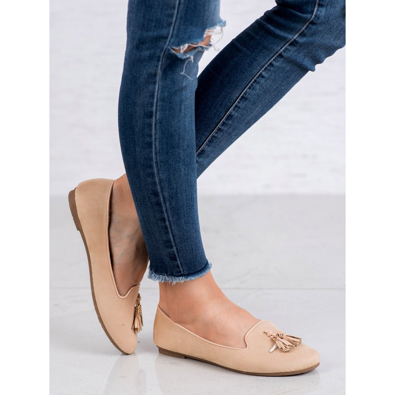 Queentina Lords with fringes brown 2