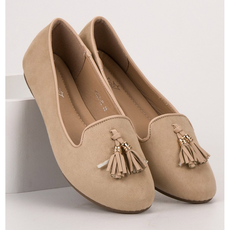 Queentina Lords with fringes brown 1