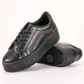 SHELOVET Sports Shoes On The Platform black 1 SHELOVET Sports Shoes On The Platform black 1