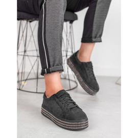 Bestelle Suede Sports Shoes black 1
