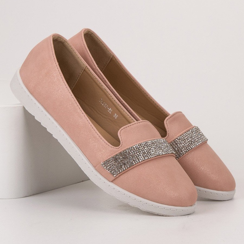 Queentina Lords with crystals pink 2