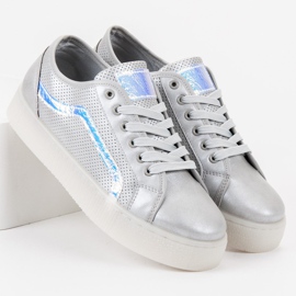 SHELOVET Casual Women's Shoes grey 2 SHELOVET Casual Women's Shoes grey 2