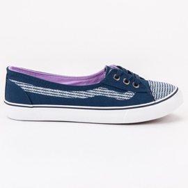 J. Star Blue Sneakers 1