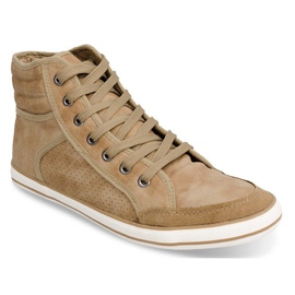 501 Camel High-top Boxer Sneakers brown 2