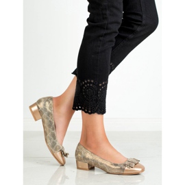 Kylie Flat Heel Pumps yellow 1