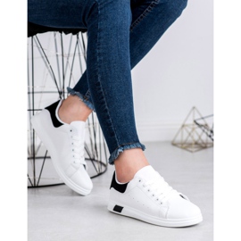 Ideal Shoes Women's sports shoes white 2