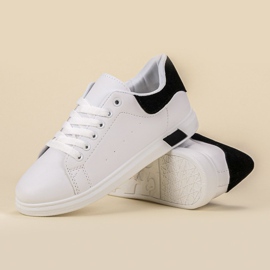 Ideal Shoes Women's sports shoes white 1