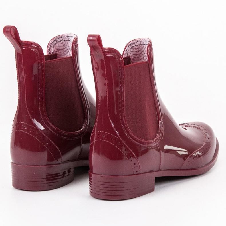 Kayla Maroon galoshes red 1 Kayla Maroon galoshes red 1