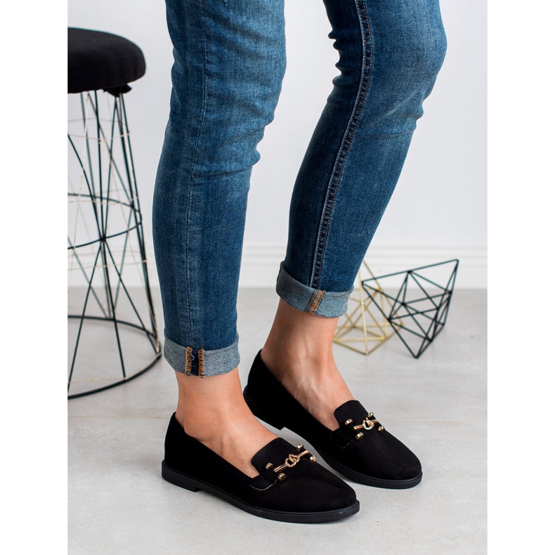 SHELOVET Suede Lords black 1