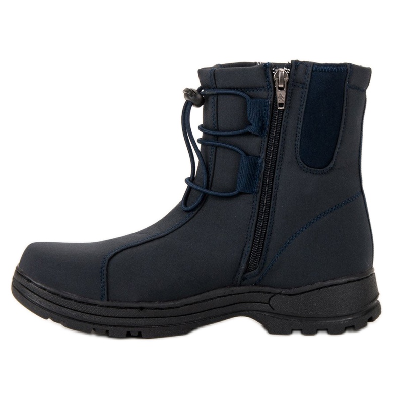 Ax Boxing Navy snow boots blue 1
