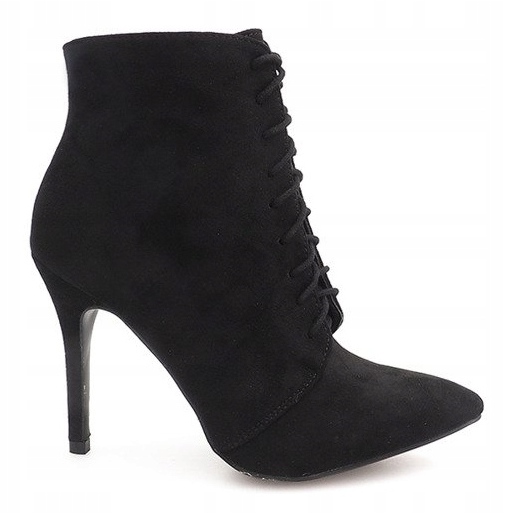 Boots On High Heel LB-229 Black 1