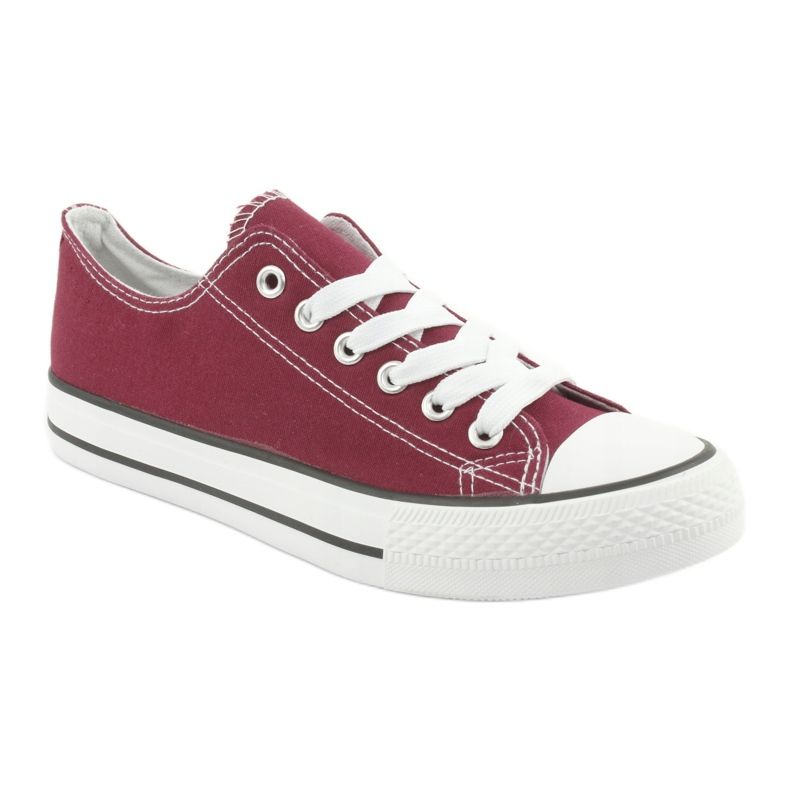 Lace-up sneakers Atletico CNSD-1 burgundy white multicolored 1